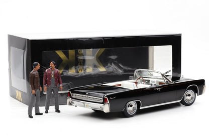 1:18 Lincoln Continental 1963 Movie Bad Boys schwarz + Figuren 1:18 KK-Scale