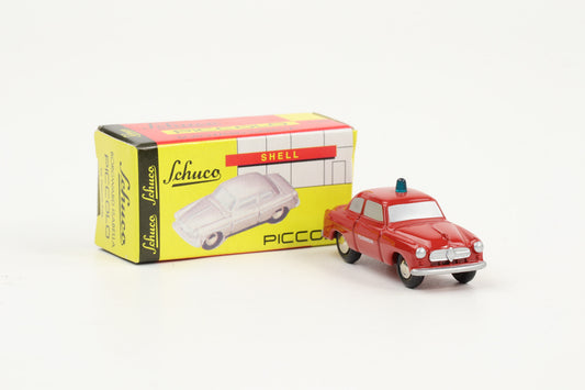 1:90 Schuco Piccolo Borgward Isabella Feuerwehr rot Celle 2000 Art.Nr. 01560