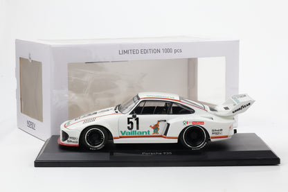 1:18 Porsche 935 2nd #51 Vaillant Zolder DRM 1977 Bob Wollek