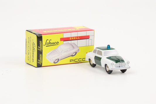 1:90 Schuco Piccolo Borgward Isabella Polizei weiß-grün Art.Nr. 01562