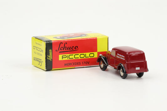1:90 Schuco Piccolo Mercedes-Benz 170V Classic Collection dunkelrot-schwarz