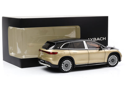 1:18 NZG Mercedes-Maybach EQS 680 Z296 SUV 2024 gold-schwarz exclusive