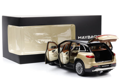 1:18 NZG Mercedes-Maybach EQS 680 Z296 SUV 2024 gold-schwarz exclusive