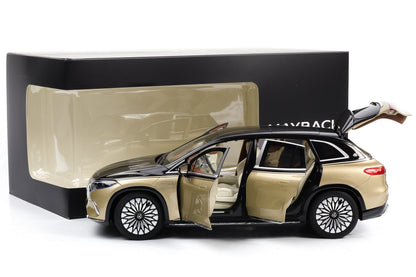 1:18 NZG Mercedes-Maybach EQS 680 Z296 SUV 2024 gold-schwarz exclusive