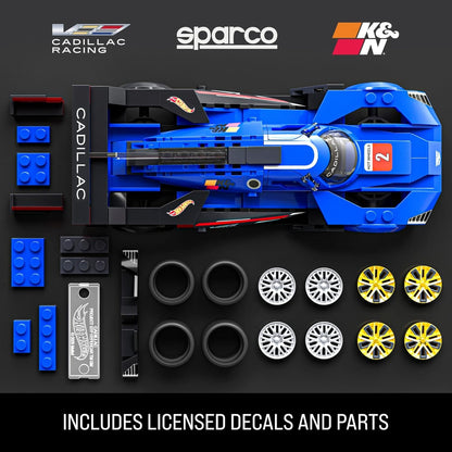 1:32 Hot Wheels Elite Mattel Brick Shop Serie Bauset Cadillac Project Gtp Hypercar