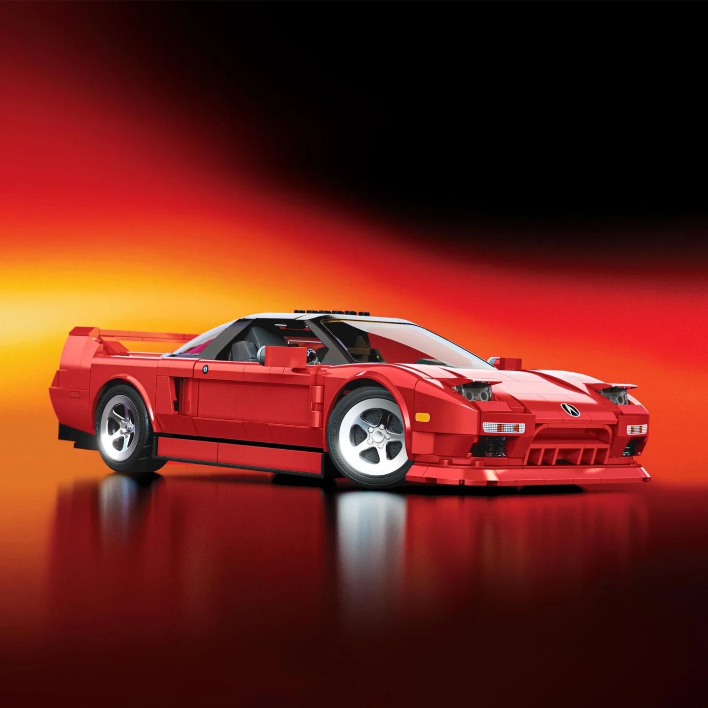 1:16 Hot Wheels Elite Acura NSX Mattel Brick Shop Bauset 876 Teile JFT17 OVP NEU