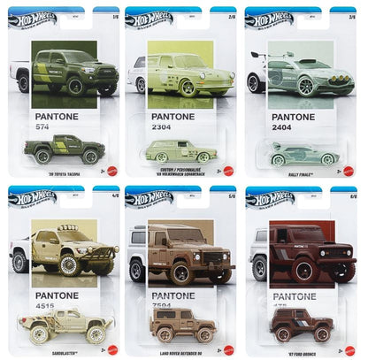 1:64 Hot Wheels Silver Series PANTONE einzeln JKY47-979B