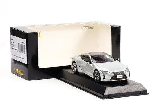 1:43 Kyosho Lexus LC500 URZ100 2017 Sonic silber CN431705 by Carnel