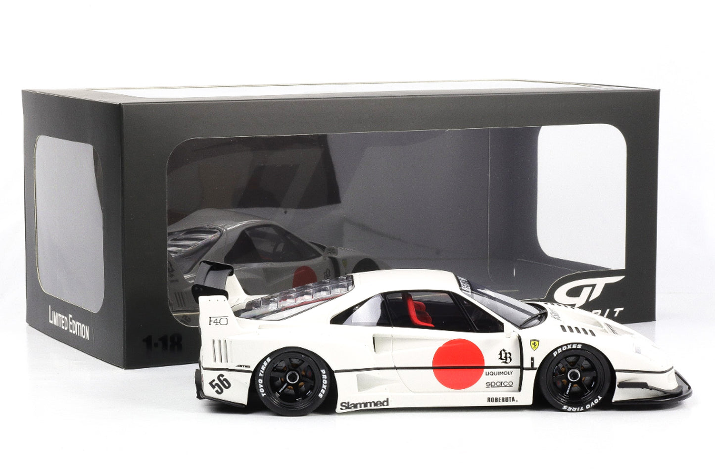 1:18 GT Spirit Ferrari F40 LBWK Liberty Walk weiss 2023 GT470 OVP