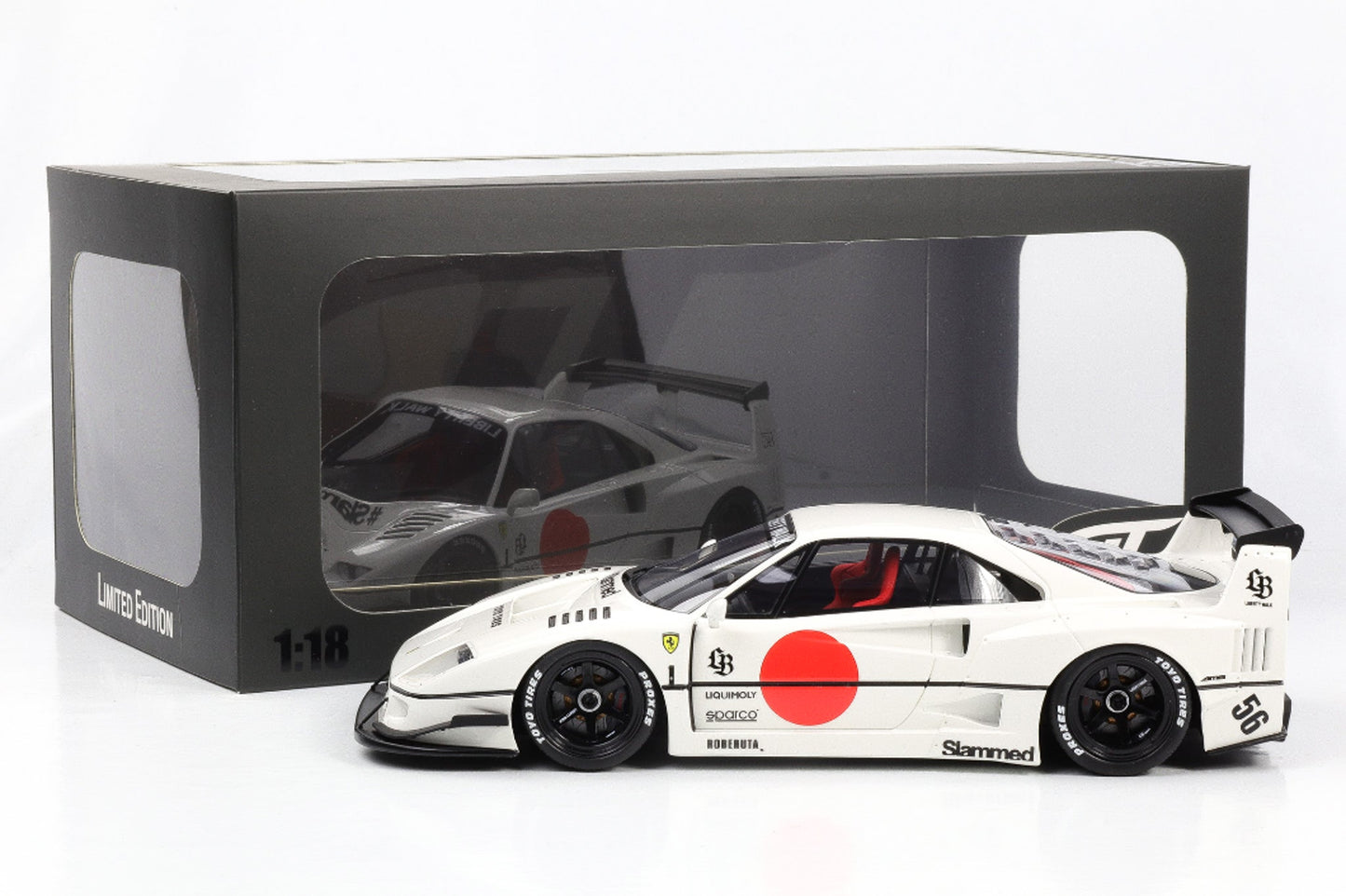 1:18 GT Spirit Ferrari F40 LBWK Liberty Walk weiss 2023 GT470 OVP