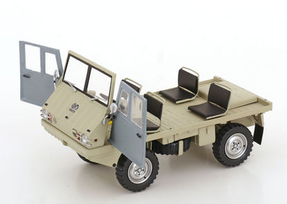 1:18 Schuco Steyr-Puch Haflinger 700AP 4x4 1959-74 creme grey