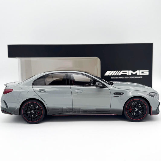 1:18 Mercedes-Benz W206 AMG C63S E Performance F1 Edition alpingrau uni NZG