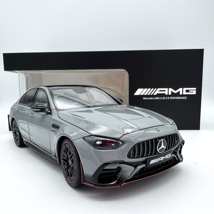 1:18 Mercedes-Benz W206 AMG C63S E Performance F1 Edition alpingrau uni NZG