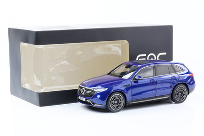 1:18 NZG Mercedes Benz EQC 400 4Matic N293 brillantblau 2019 Dealer
