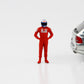 1:43 F1 figure C. Reutemann Ferrari red Formula 1 Cartrix CT05 41mm