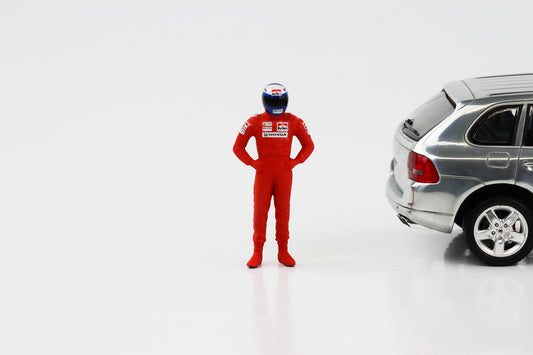 1:43 Figurine F1 C. Reutemann Ferrari rouge Formule 1 Cartrix CT05 41mm