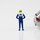 1:43 F1 Figur A. Senna 1994 blau-weiss Formel 1 Cartrix CT017 41mm