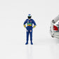 1:43 F1 figure M. Schumacher blue 1994 Benetton Formula 1 Cartrix CT043 41mm