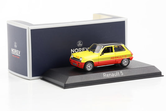 1:43 Renault 5 R5 TS Monte Carlo gelb schwarz 1978 Norev 510536