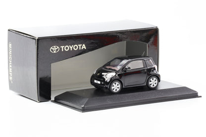 1:43 Toyota IQ 2009 2014 distribuidor en miniatura negro Minichamps