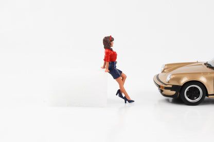 1:24 Figur Pin-up-Girls Frau Girl Figuren Auswahl American Diorama