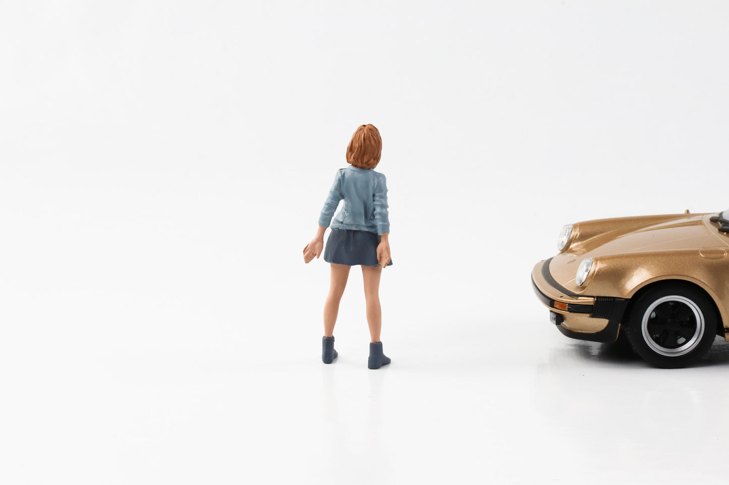 1:24 Figur Car Meet 1 Street Racing Figuren Frau Mann American Diorama