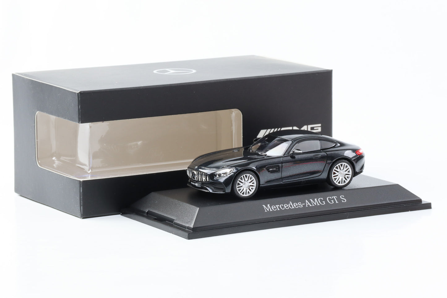 1:43 Mercedes-Benz AMG GT S C190 magnetic black metallic Norev