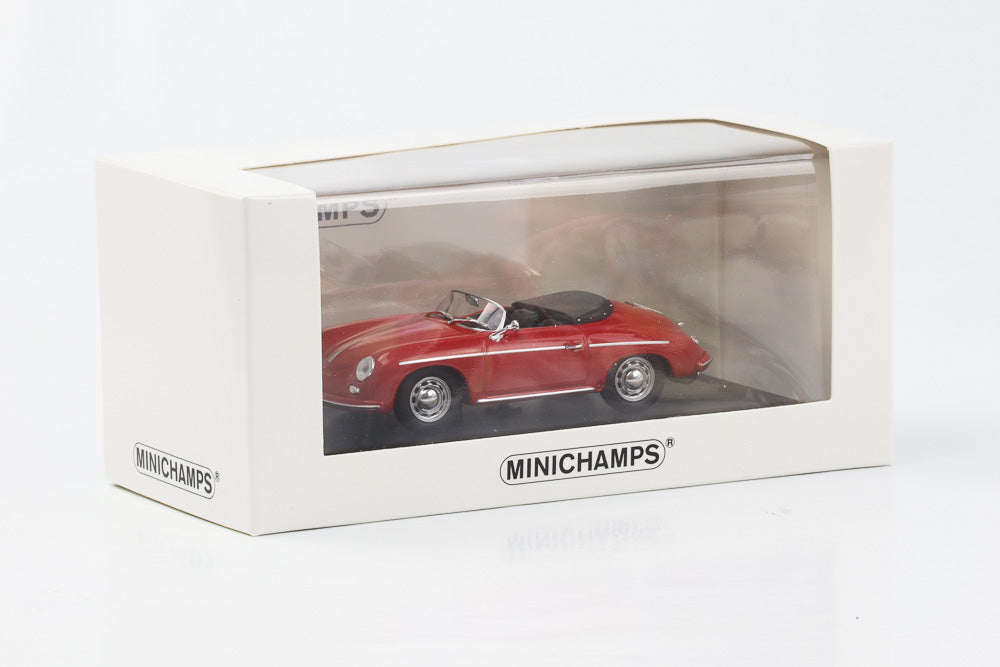 1:43 Porsche 356 Speedster 1956 red Minichamps limited