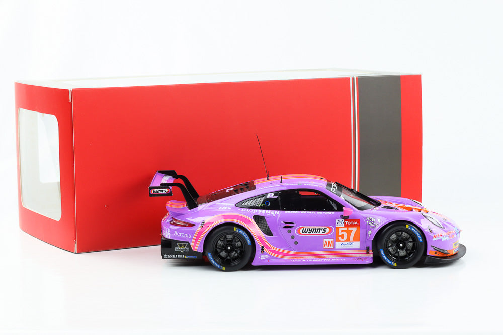 1:18 Porsche 911 RSR #57 Team Project 1 24h Le Mans 2020 IXO