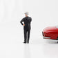 1:18 Figur Enzo Ferrari mit Sonnenbrille alt Figuren KK-Scale