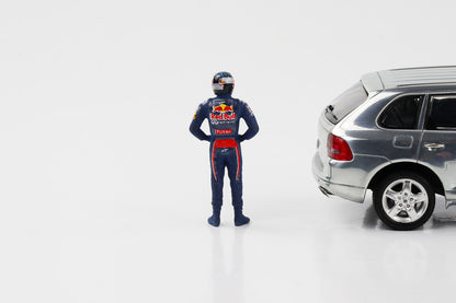 1:43 F1 Figur S. Vettel schwarz 2012 Red Bull Formel 1 Cartrix CT053 41mm
