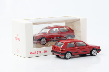 1:43 VW Golf II GTI G60 Volkswagen rojo Jet Car Norev diecast 840062