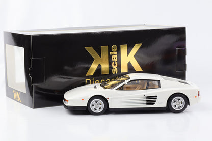 Ferrari Testarossa Monospecchio 1:18 versione USA 1984 Miami Vice Movie scala KK