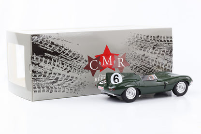 1:18 Jaguar D-Type Vainqueur 24H du Mans 1955 Hawthorn Bueb CMR moulé sous pression