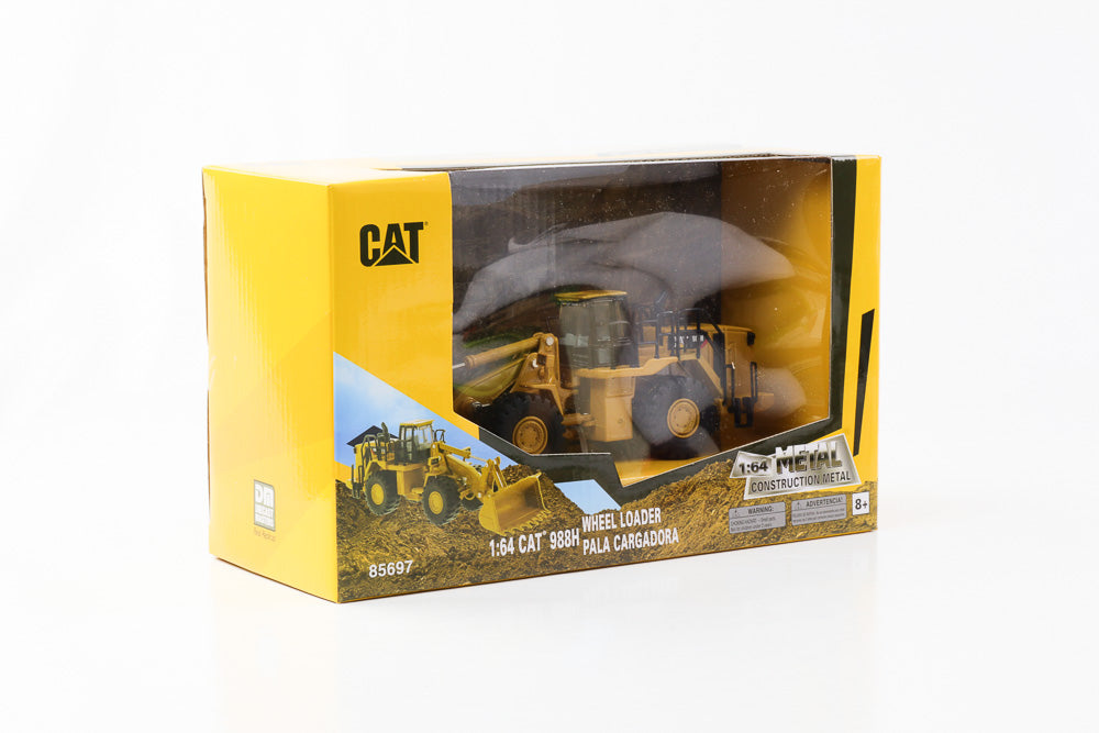 1:64 CAT 988H Wheel Loader Frontlader 185mm DM Diecast masters