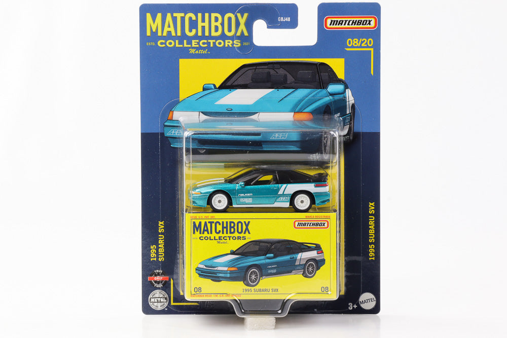 1:64 Colecionadores de caixas de fósforos Subaru SVX 1995 20/08