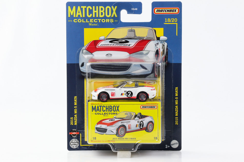 1:64 2015 Mazda MX-5 Miata Matchbox Coleccionistas 18/20