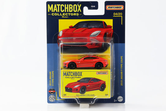 1:64 2015 Jaguar F-Type Coupe Matchbox Collectors 04/20