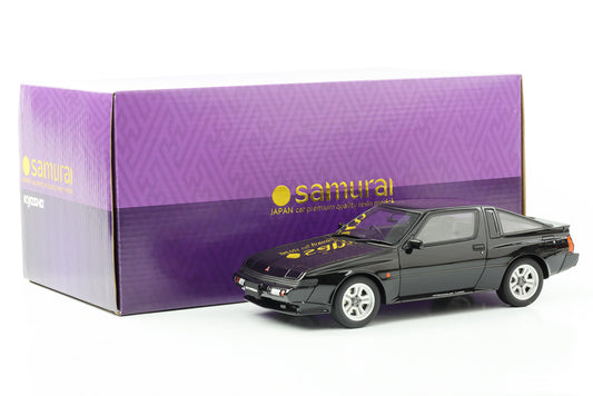 1:18 Mitsubishi Starion 2.6 GSR-VR resina Samurai Kyosho negro