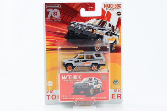 1:64 Toyota 4 Runner 70 Jahre Special Edition Matchbox Collectors Nr. 09