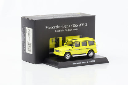 Mercedes-Benz G55 AMG gialla Kyosho K07021G4 in scala 1:64