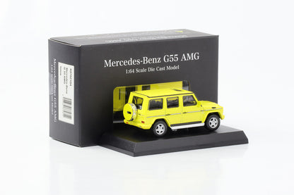 Mercedes-Benz G55 AMG gialla Kyosho K07021G4 in scala 1:64