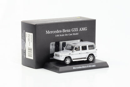 1:64 مرسيدس بنز G55 AMG كيوشو فضي K07021G3