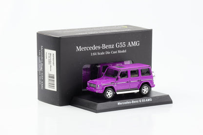 1:64 مرسيدس بنز G55 AMG أرجوانية كيوشو K07021G7