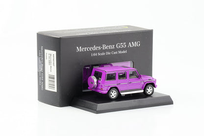 1:64 مرسيدس بنز G55 AMG أرجوانية كيوشو K07021G7