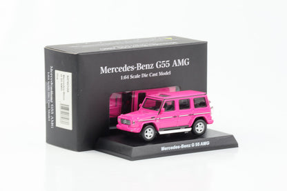 1:64 مرسيدس بنز G55 AMG كيوشو الوردي K07021G6