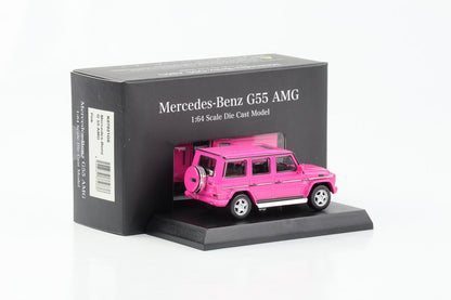 1:64 مرسيدس بنز G55 AMG كيوشو الوردي K07021G6