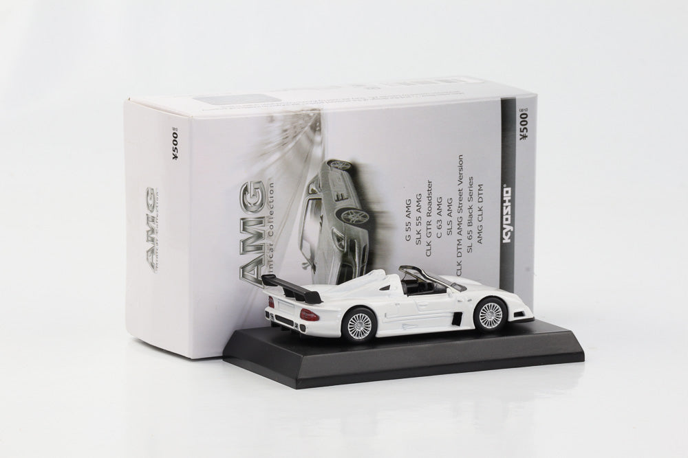 1:64 Mercedes-Benz CLK GTR Roadster Cabrio white Kyosho