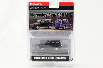 1:64 مرسيدس بنز G55 AMG كيوشو أسود 07021G1B