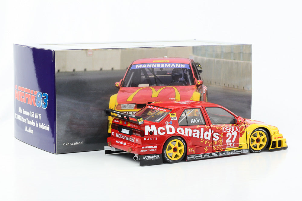 1:18 Alfa Romeo 155 V6 TI #27 McDonald's DTM / ITC Helsinki 1995